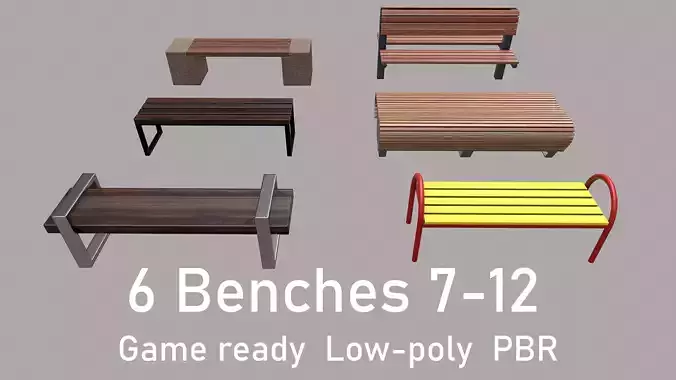 6 Benches 7-12