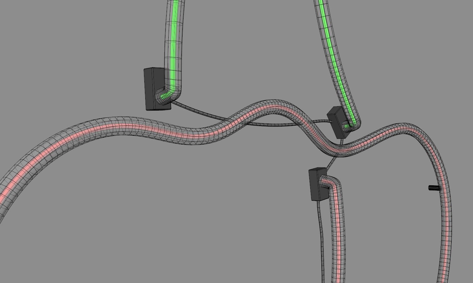 Cherries - Neon Sign 3D model_9