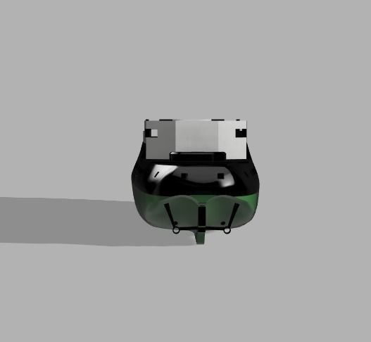 3D printable hull for the french Ironclad Bouvines  3D print model_3