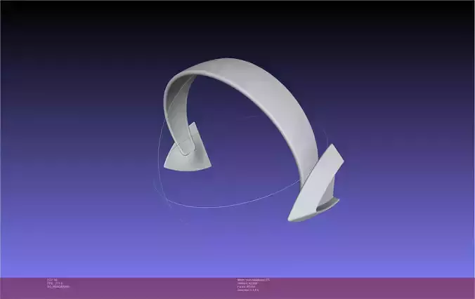 Evangelion Rebuild Mari Headband Printable Model 3D print model
