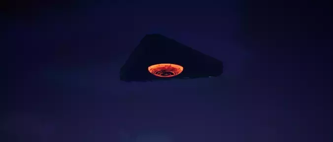 TR3B TRIANGLE UFO
