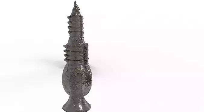 Lamp ornate 2 3D