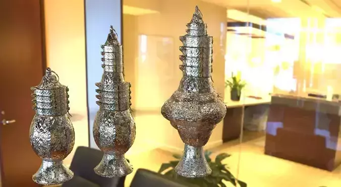 Lamp ornate collection