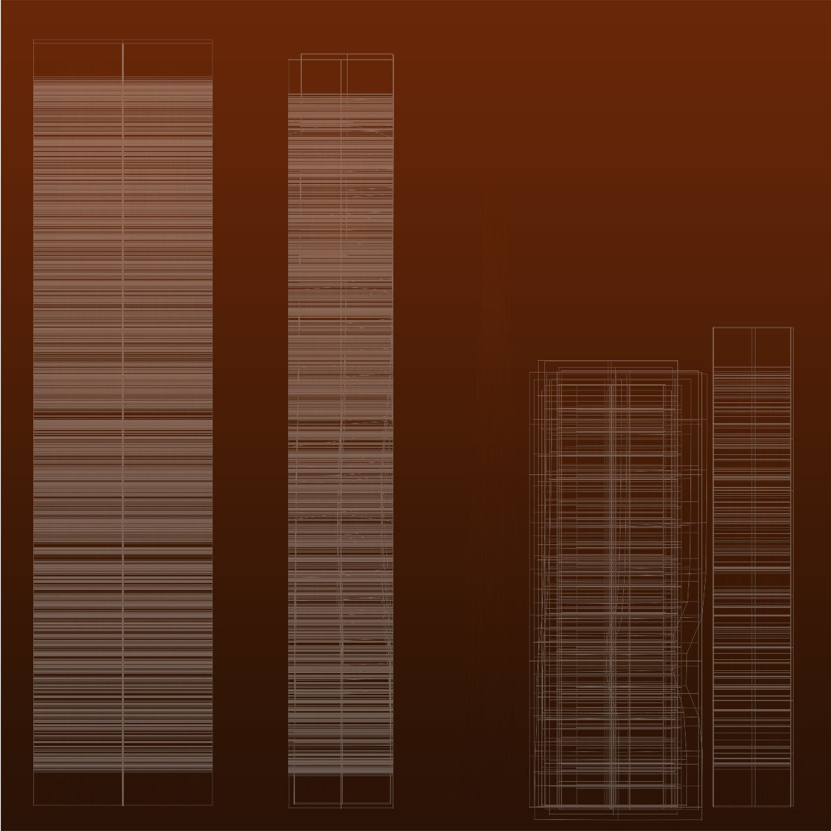 Female Hair - 012 3D model_21