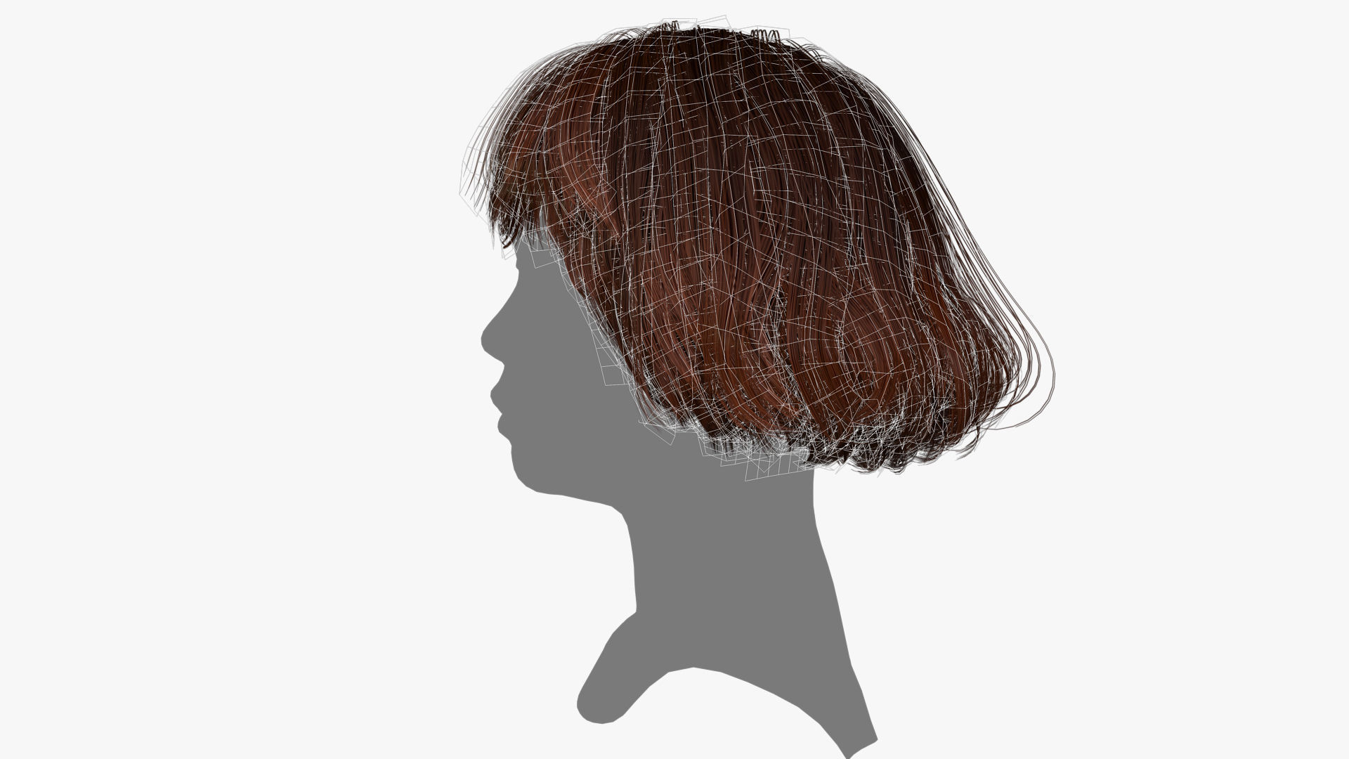 Female Hair - 012 3D model_15