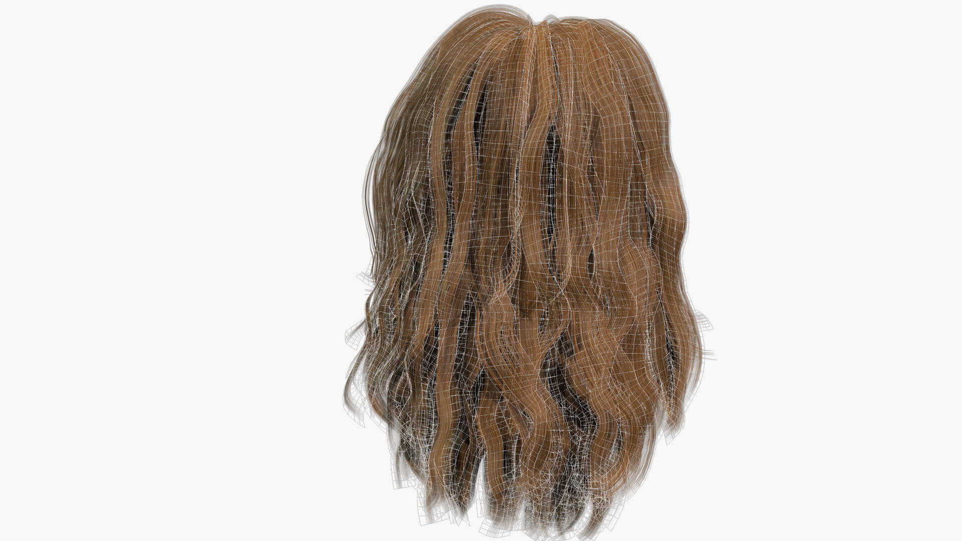 Female Hair - 013 3D model_14