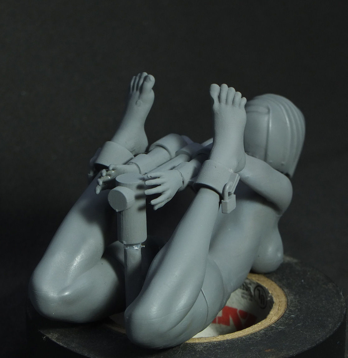 Bondage Secretary 3D print model_4
