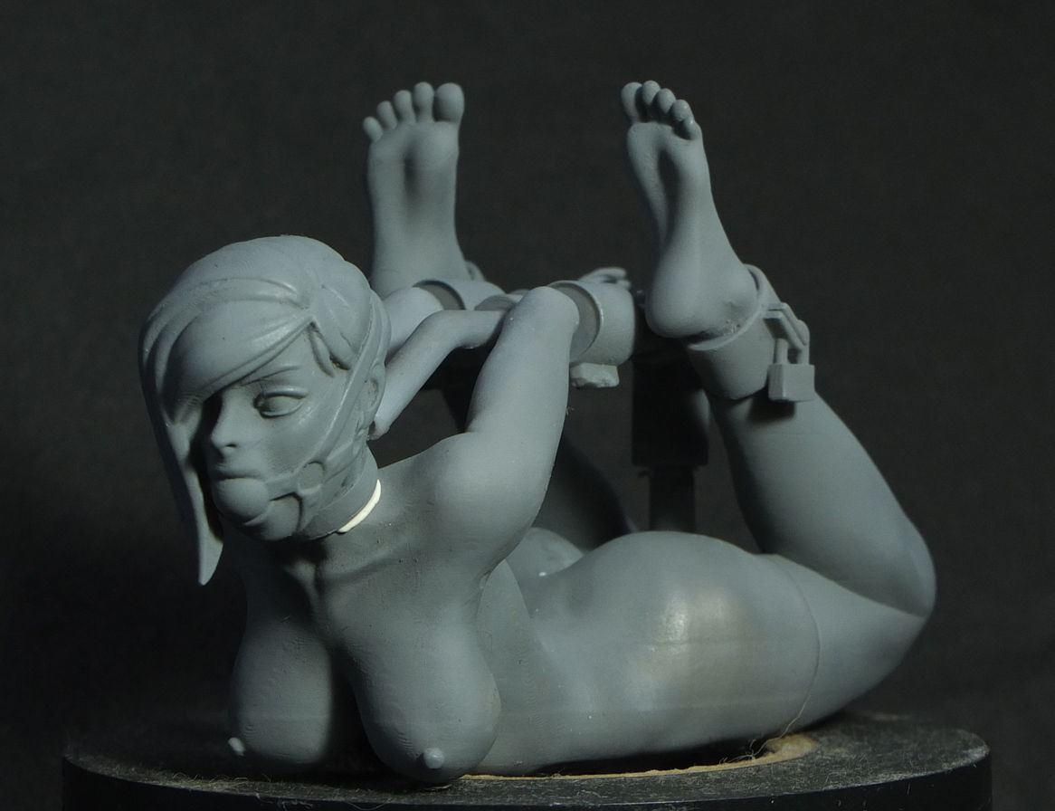 Bondage Secretary 3D print model_2
