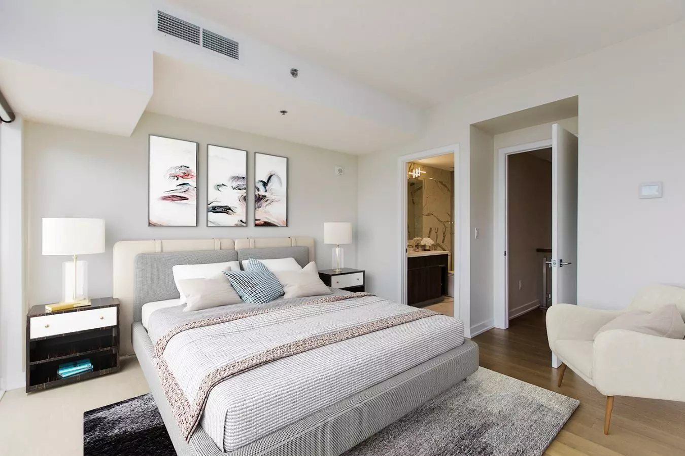 Medium sized Bed 3D model_0