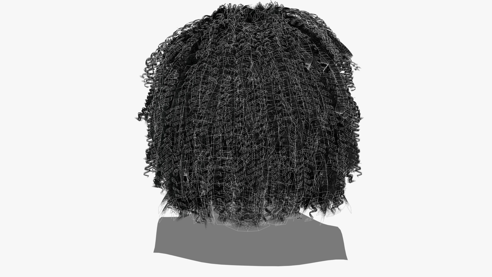 Female Hair - 022 3D model_14