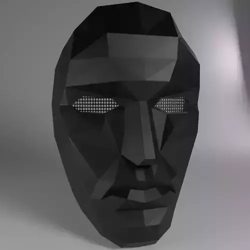 Squid Game Mask - Costume - Toy 3D print model Netflix