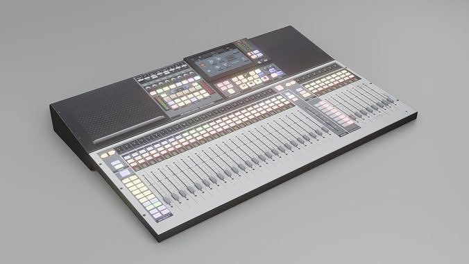 Studio Mixer - Low Poly - Game Ready - PBR Low-poly 3D model