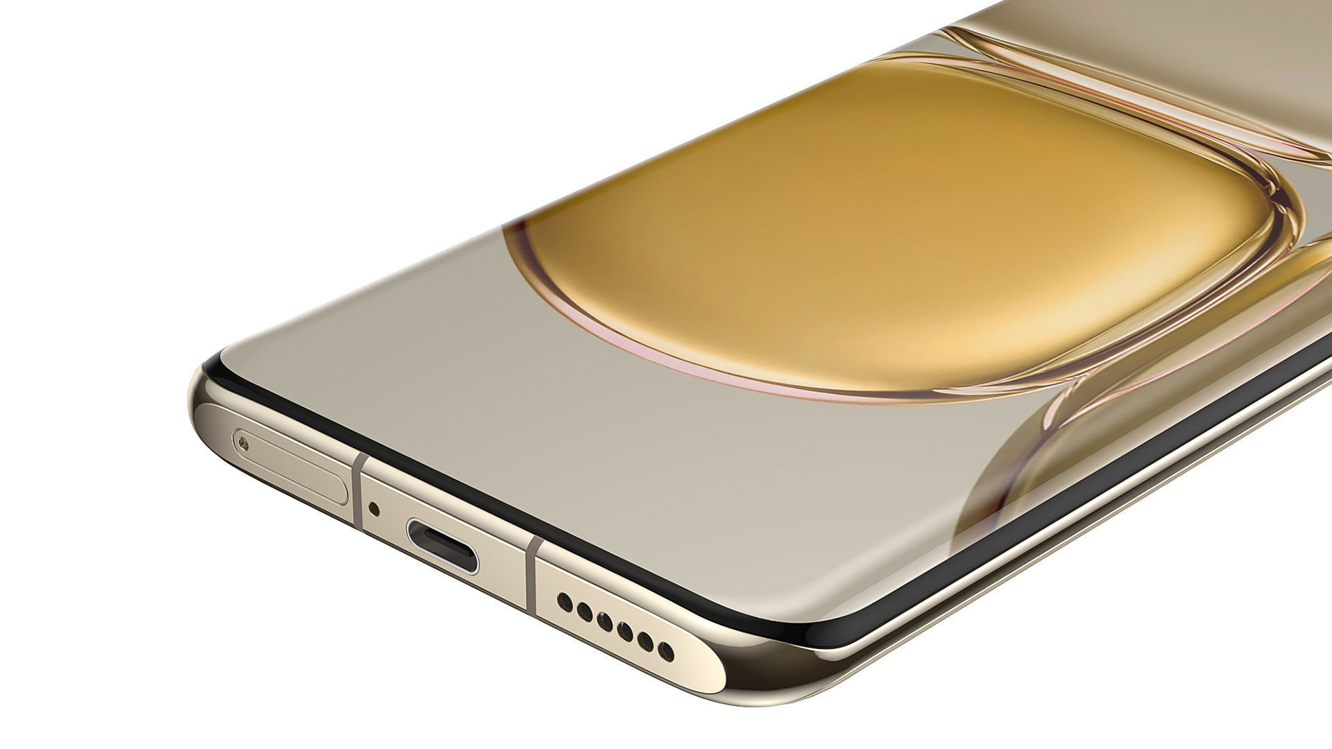 HUA WEI P50 pro mobile phone 3D model 3D model 3D model_1