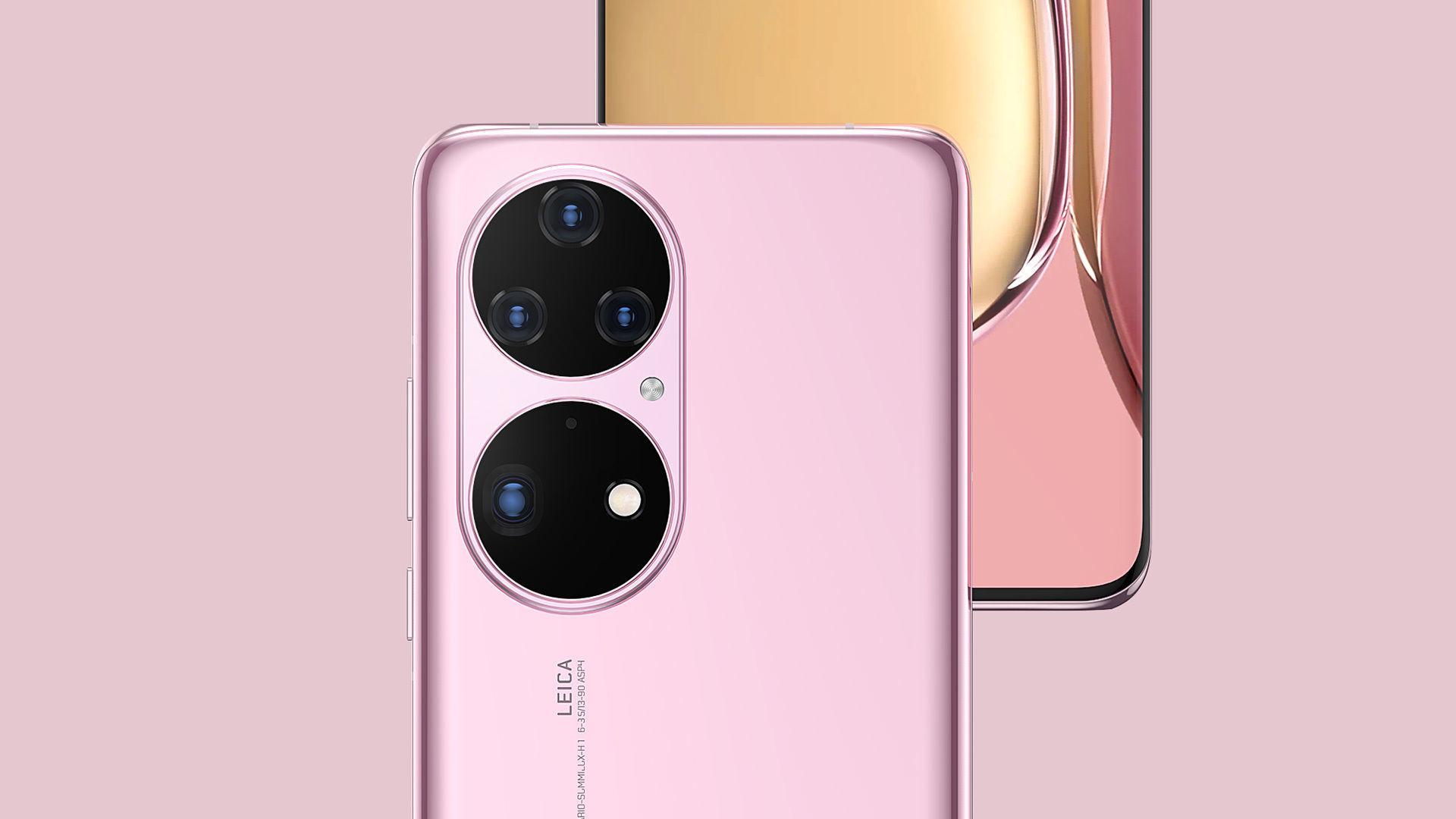 HUA WEI P50 pro mobile phone 3D model 3D model 3D model_4