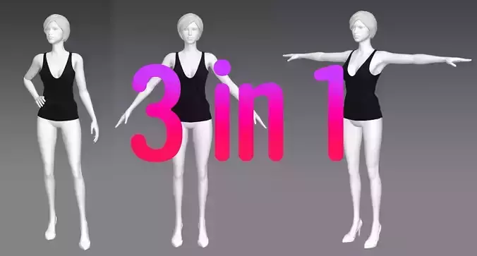 Woman Clothing 3 in 1 set29