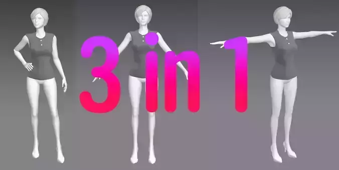 Woman Clothing 3 in 1 set30