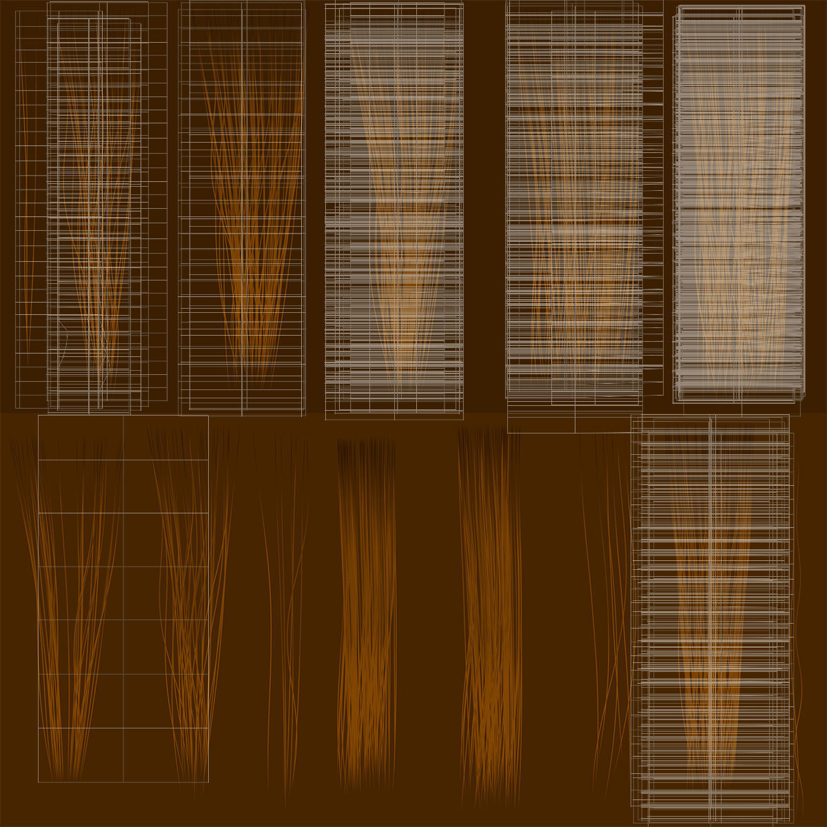 Female Hair - 024 3D model_22