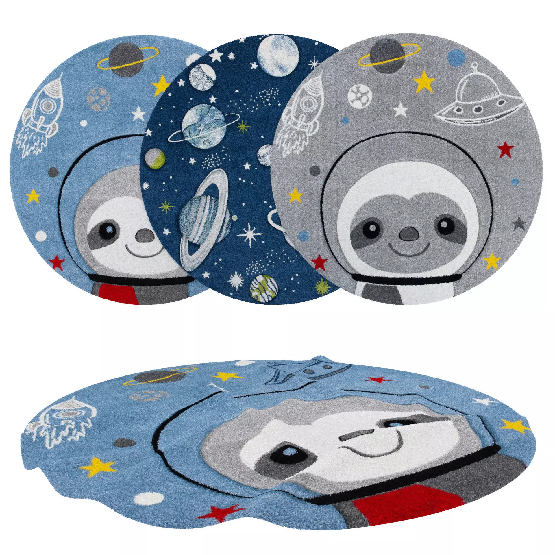 Rugs No 277 Low-poly 3D model_0