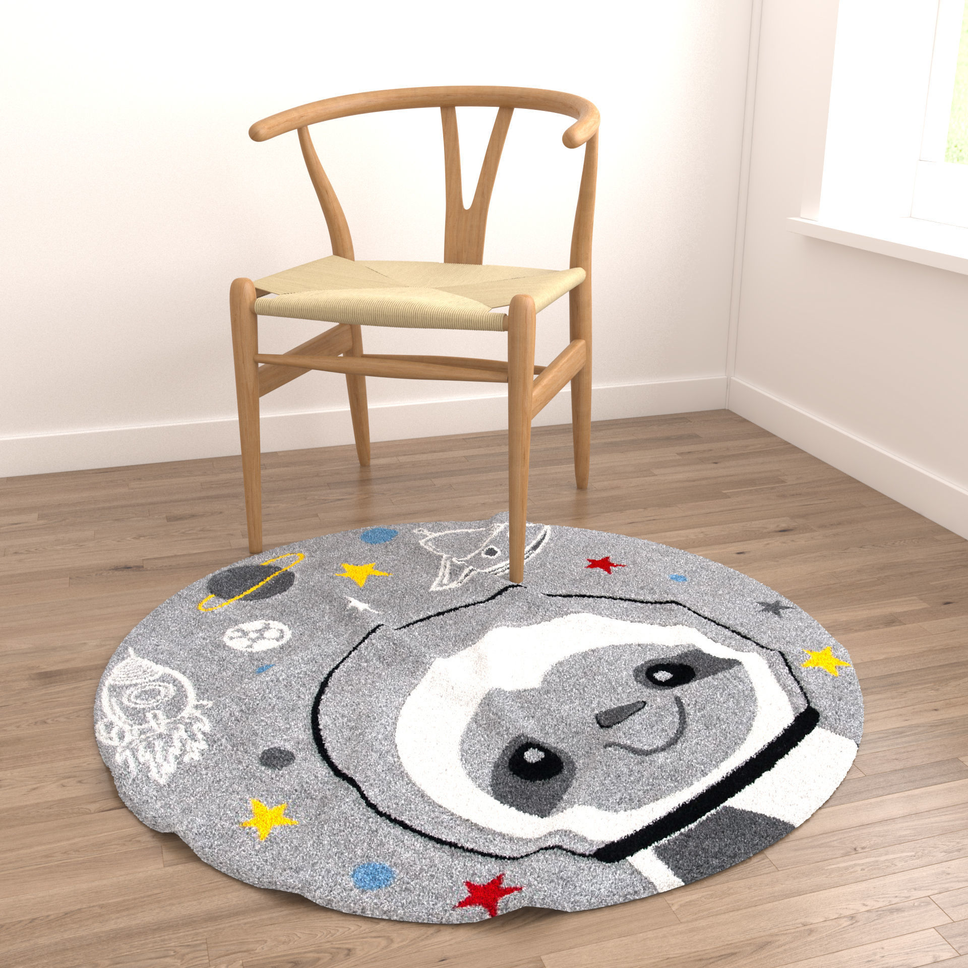 Rugs No 277 Low-poly 3D model_4