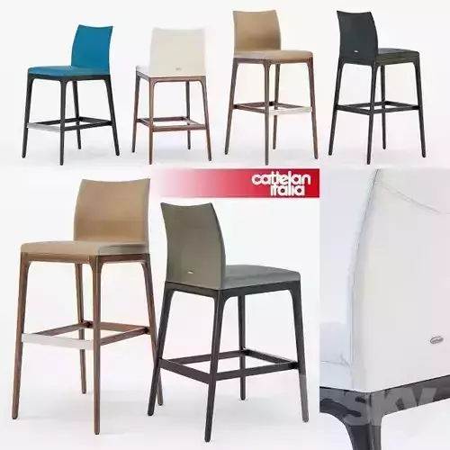 Arcadia different colored bar stools