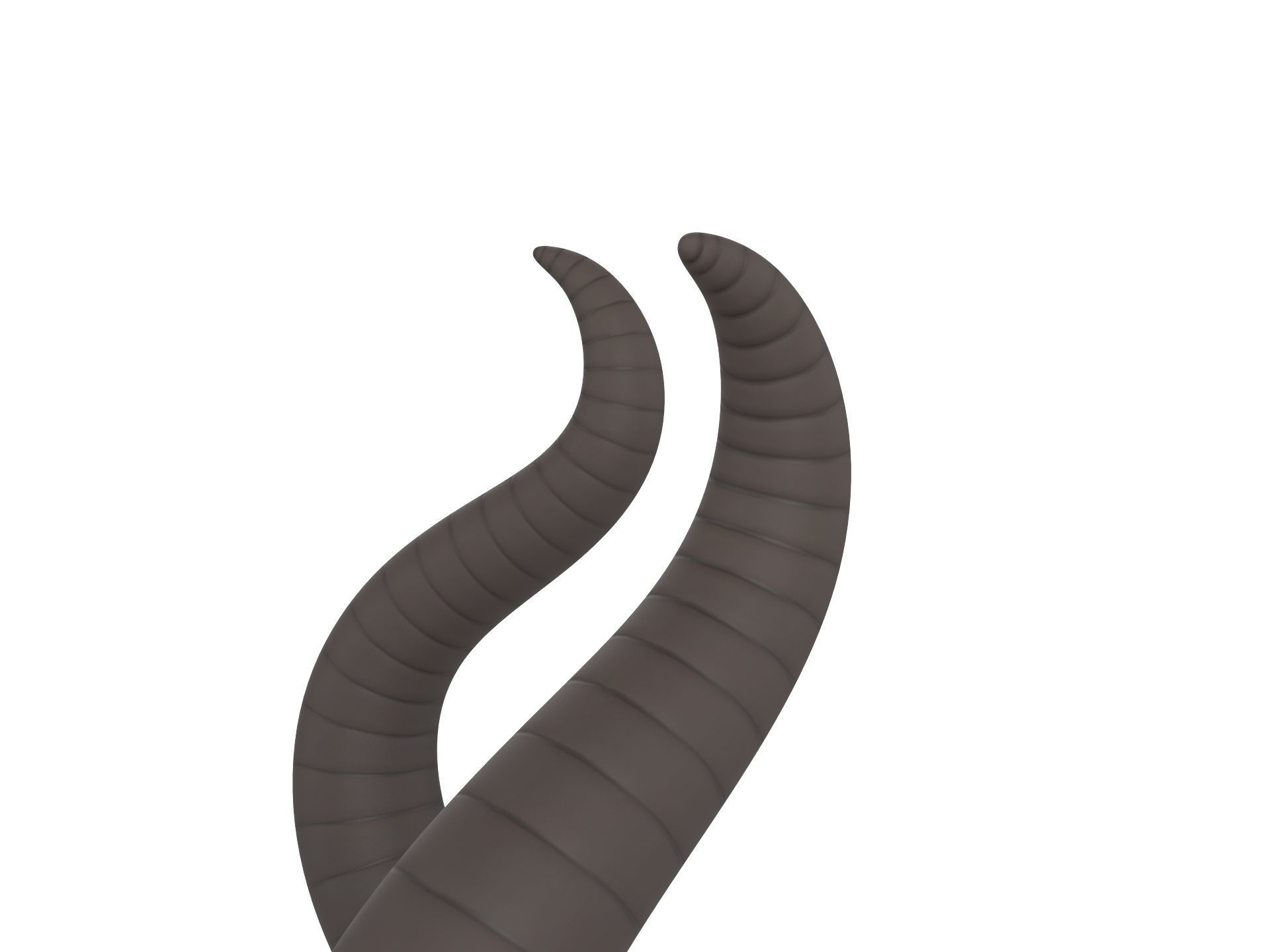 Satan Horn 2 3D model_9