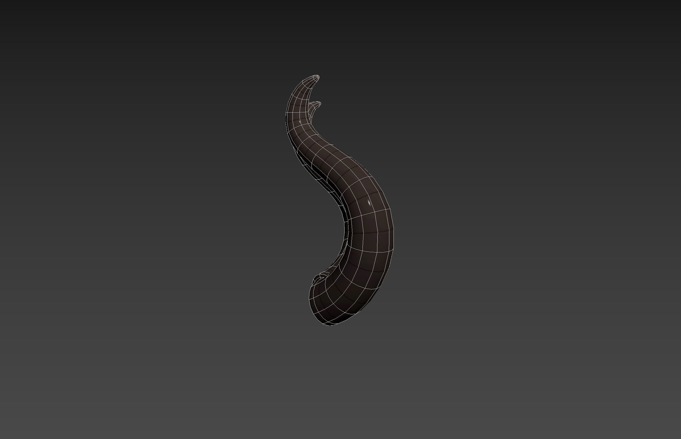 Satan Horn 2 3D model_15