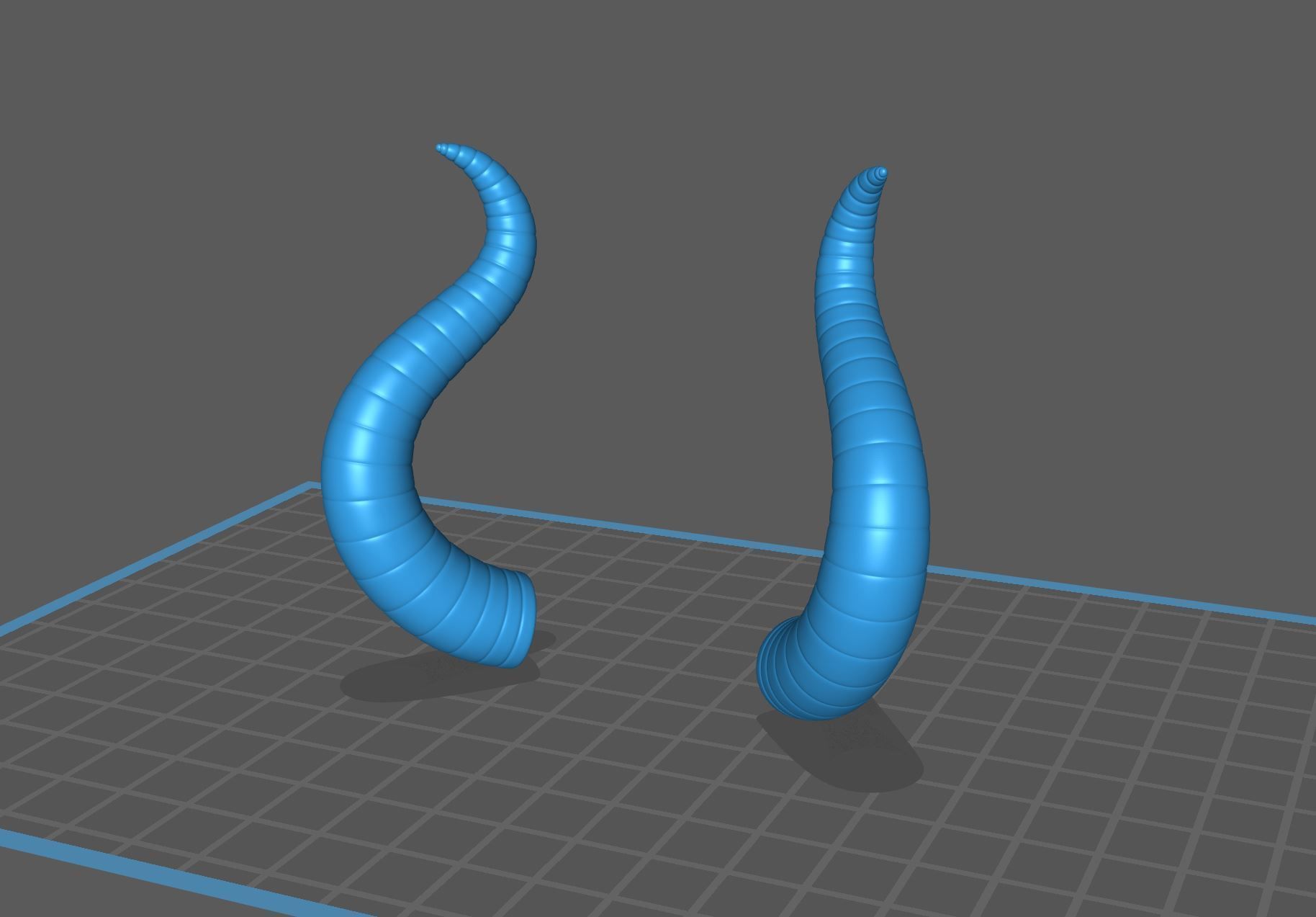 Satan Horn 2 3D model_22