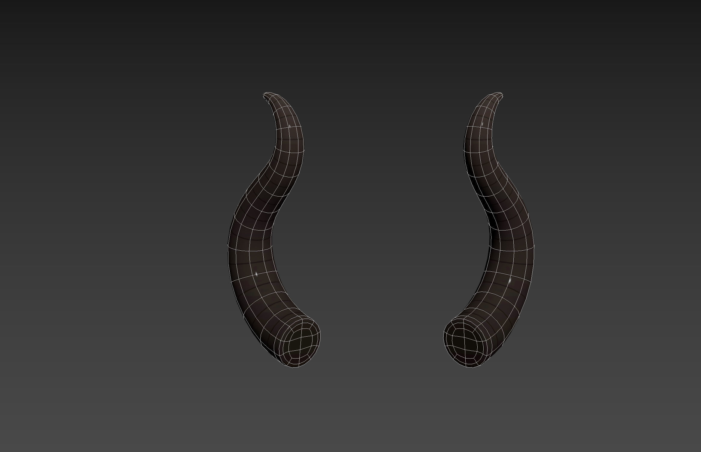 Satan Horn 2 3D model_17