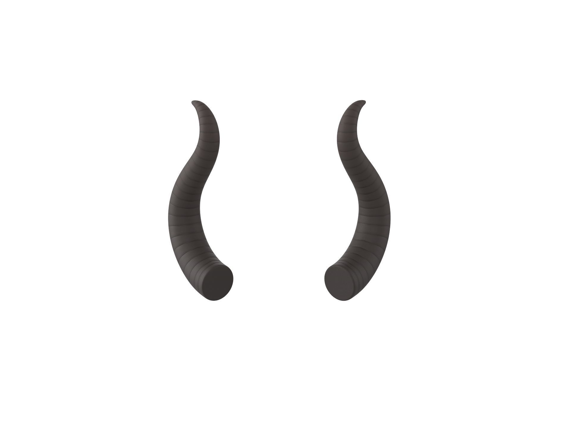 Satan Horn 2 3D model_5