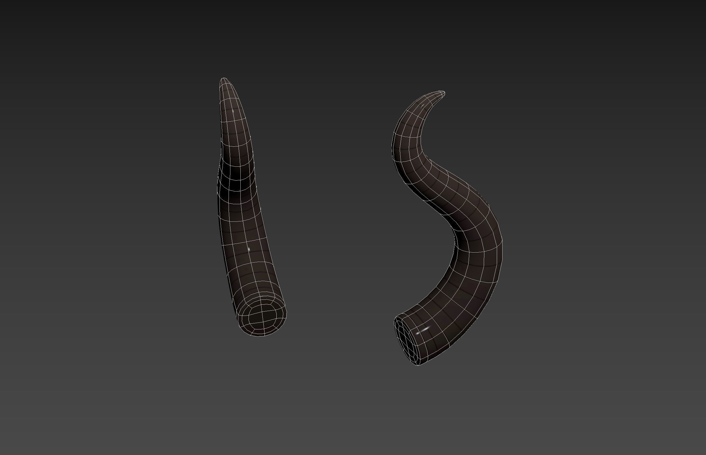 Satan Horn 2 3D model_16