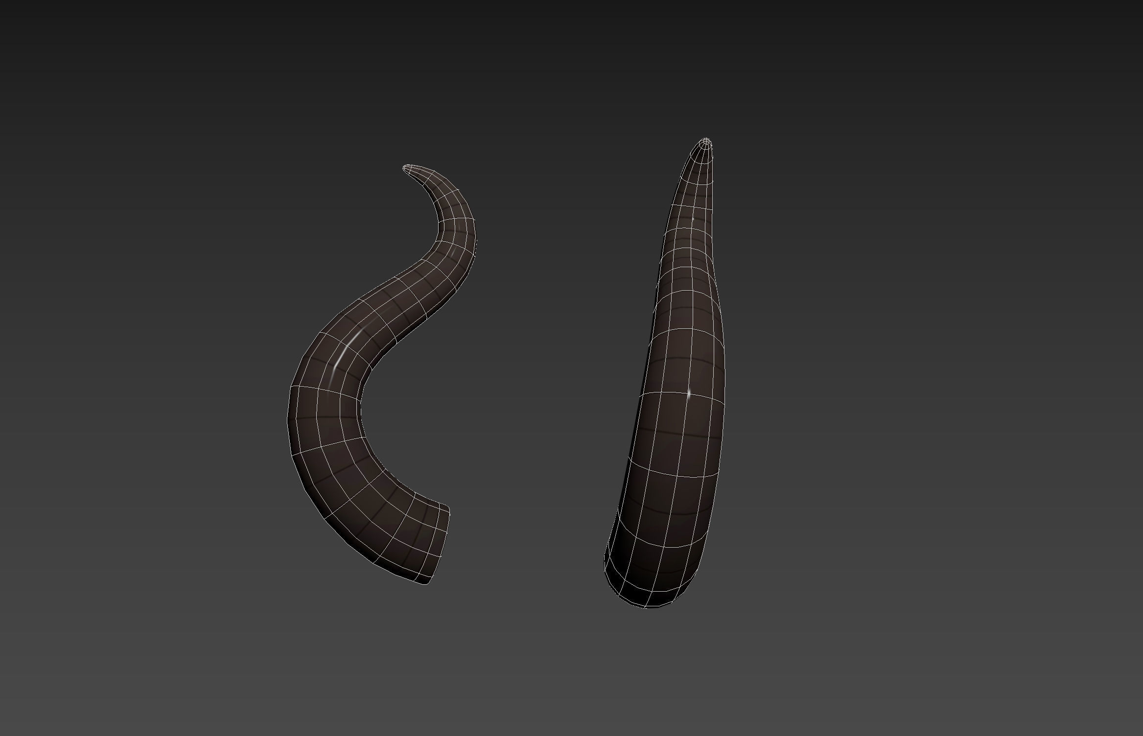 Satan Horn 2 3D model_20