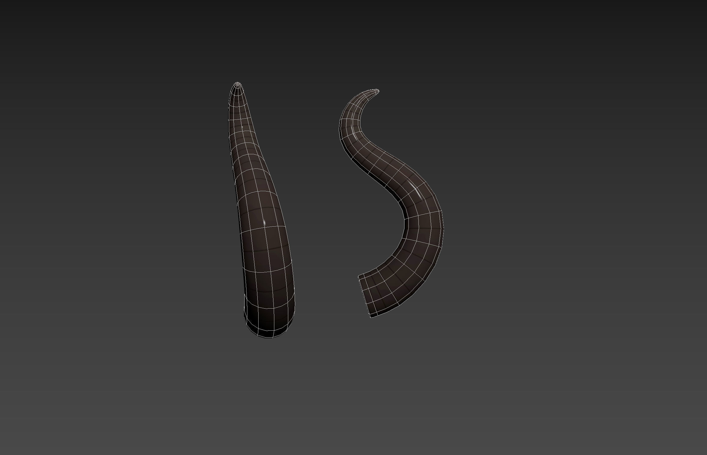 Satan Horn 2 3D model_14