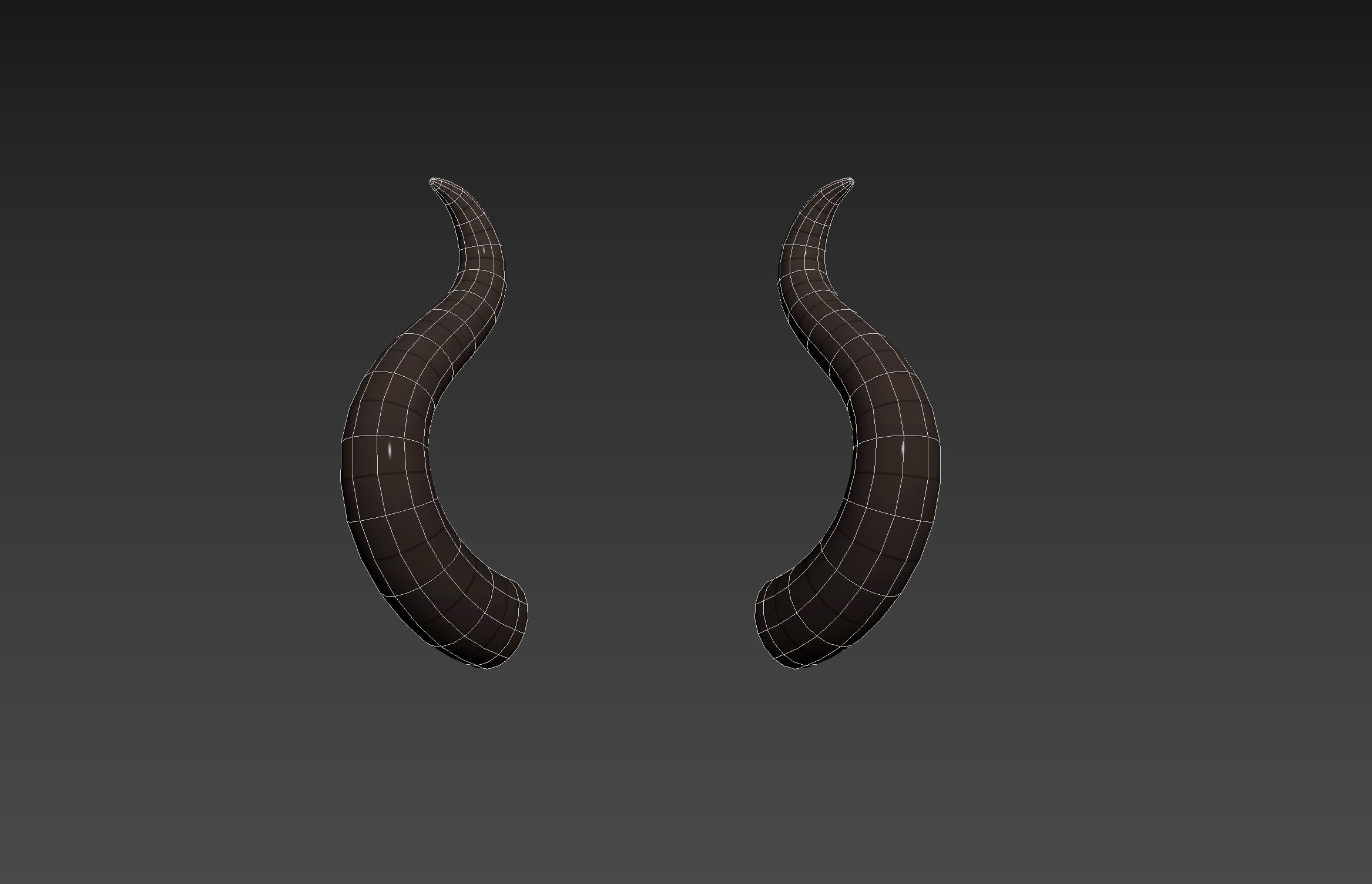 Satan Horn 2 3D model_13