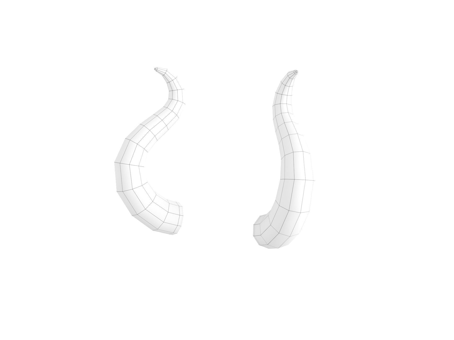 Satan Horn 2 3D model_21