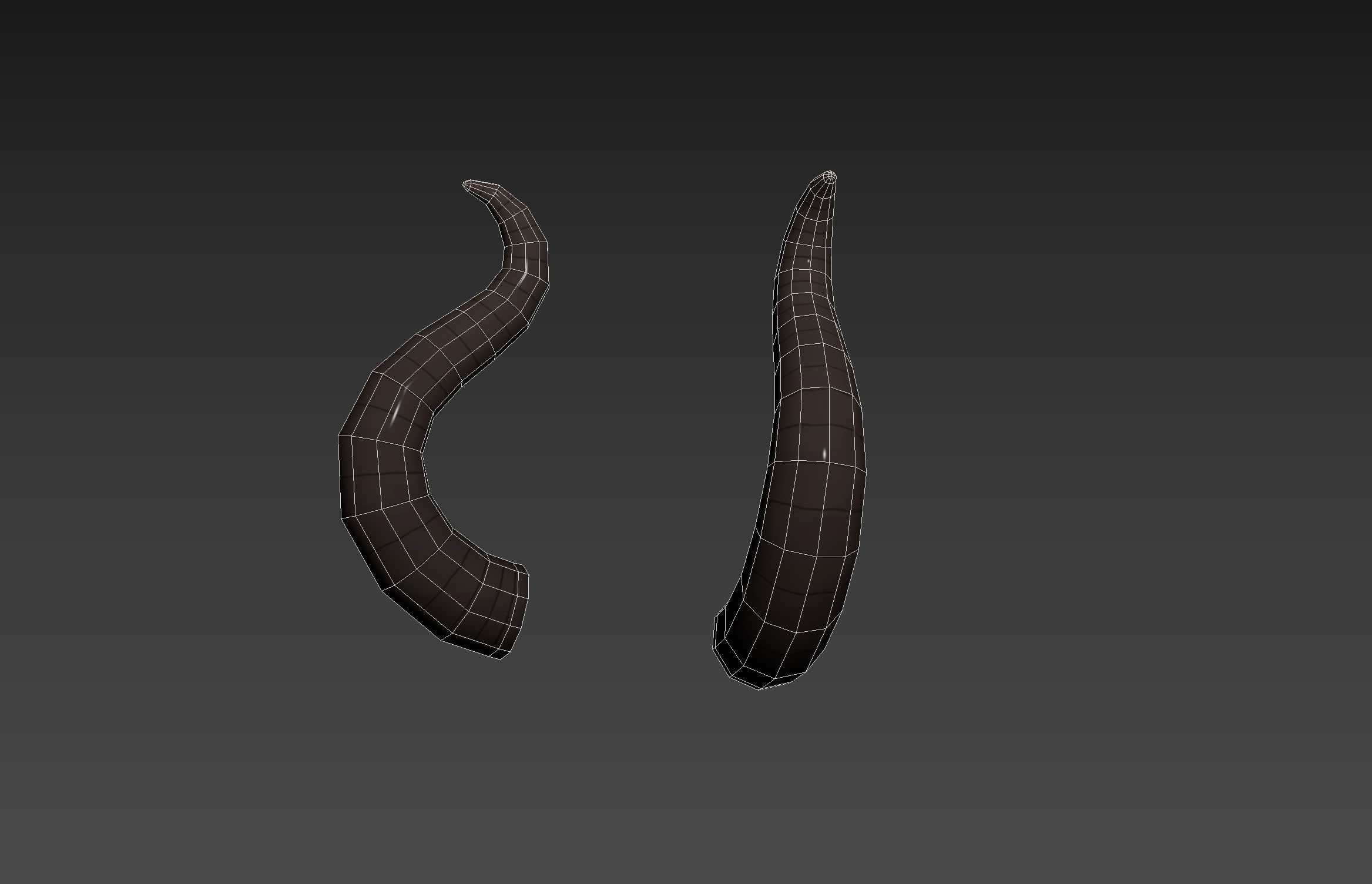 Satan Horn 2 3D model_11