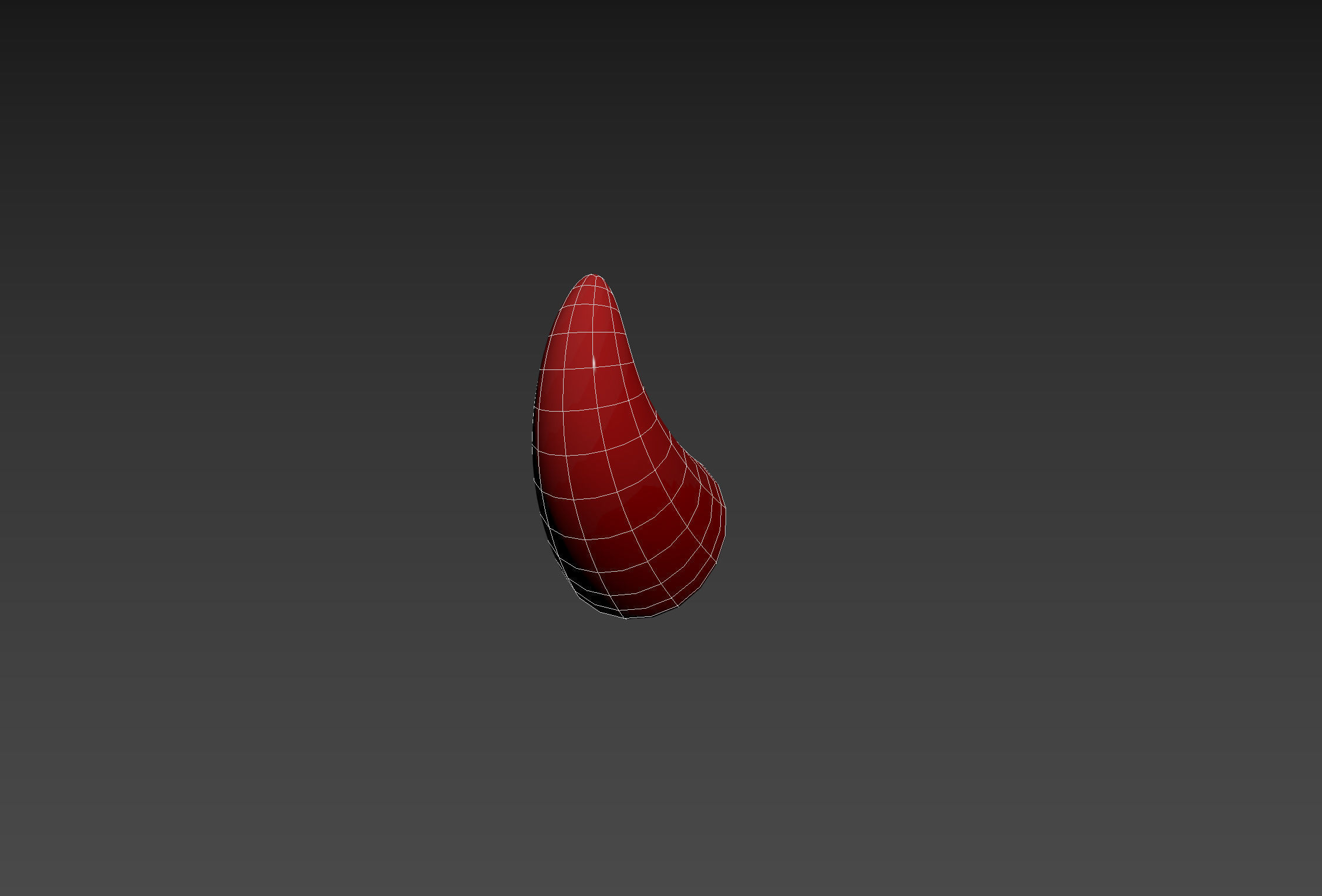Devil Horn Low-poly 3D model_19