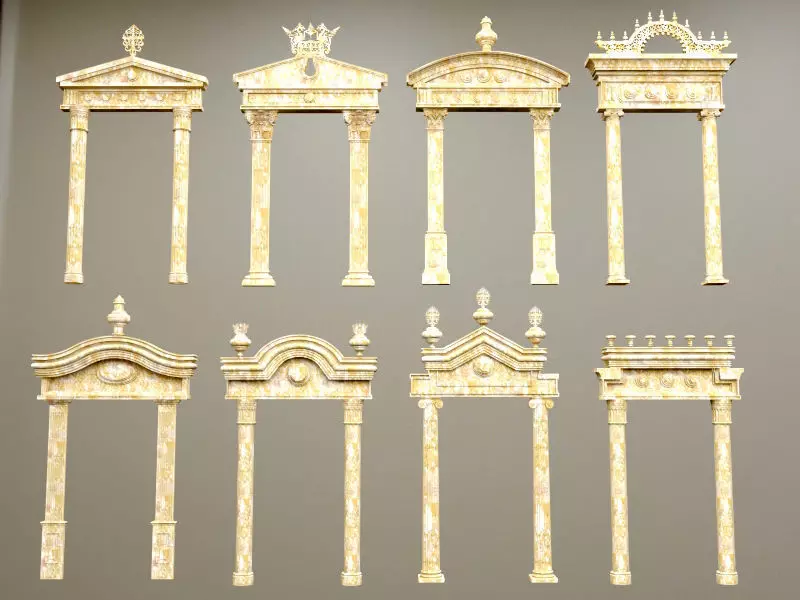 Antic Columne Collections 3D model_0