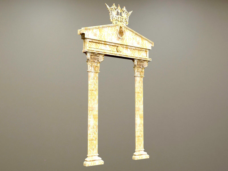 Antic Columne Collections 3D model_2