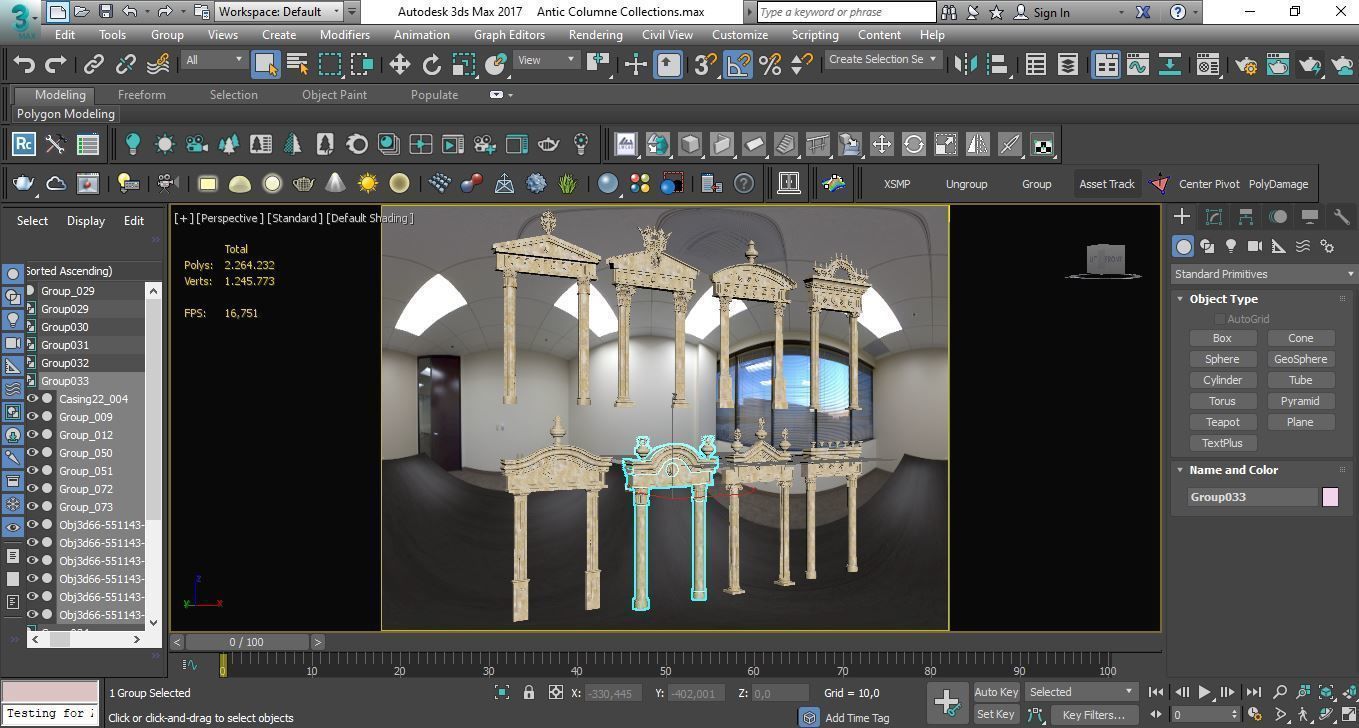 Antic Columne Collections 3D model_11