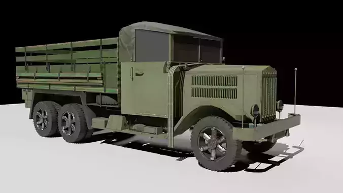 WW2 German Krupp Truck