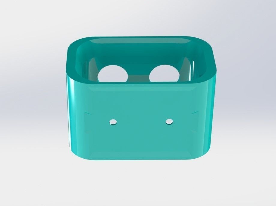 Toothbrush stand 3D print model_4