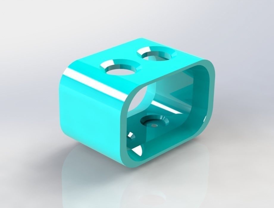 Toothbrush stand 3D print model_2