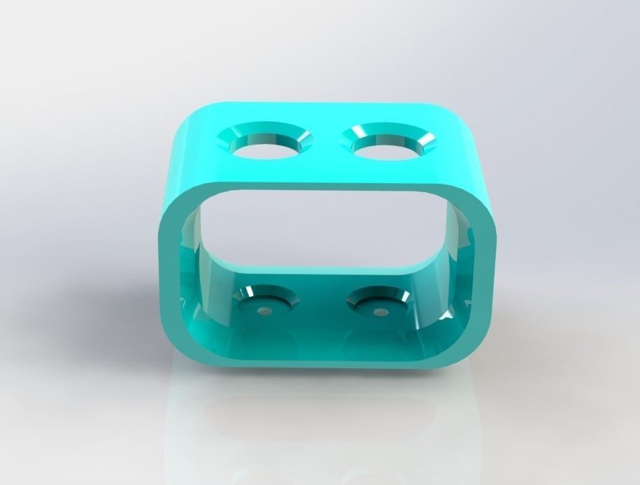 Toothbrush stand 3D print model_1