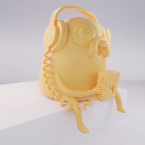 3D Print ready Chilling Jake 3D print model