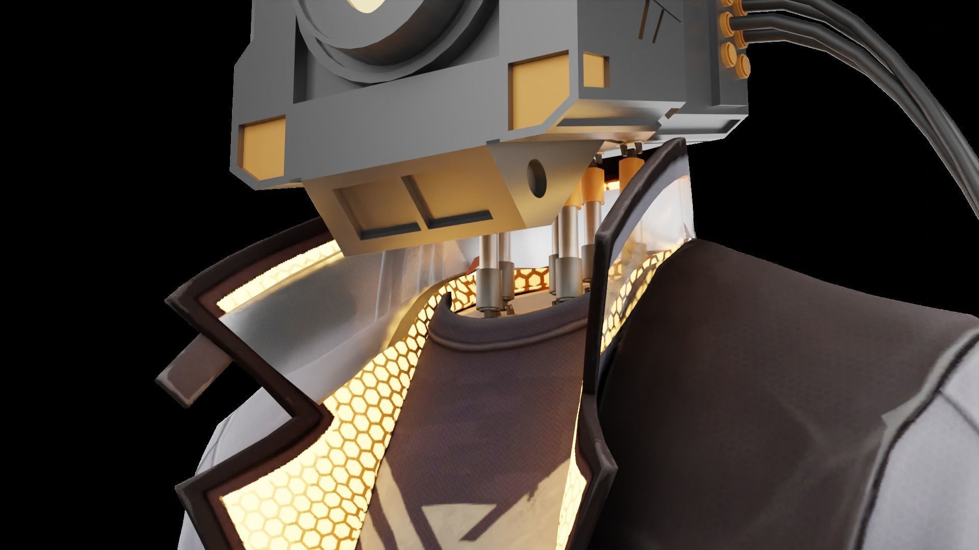 Phoenix remastered - Rigged Low-poly 3D model_4