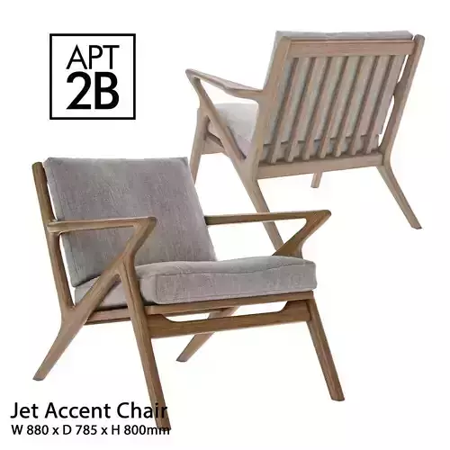 Jet Accent Chair 3D model