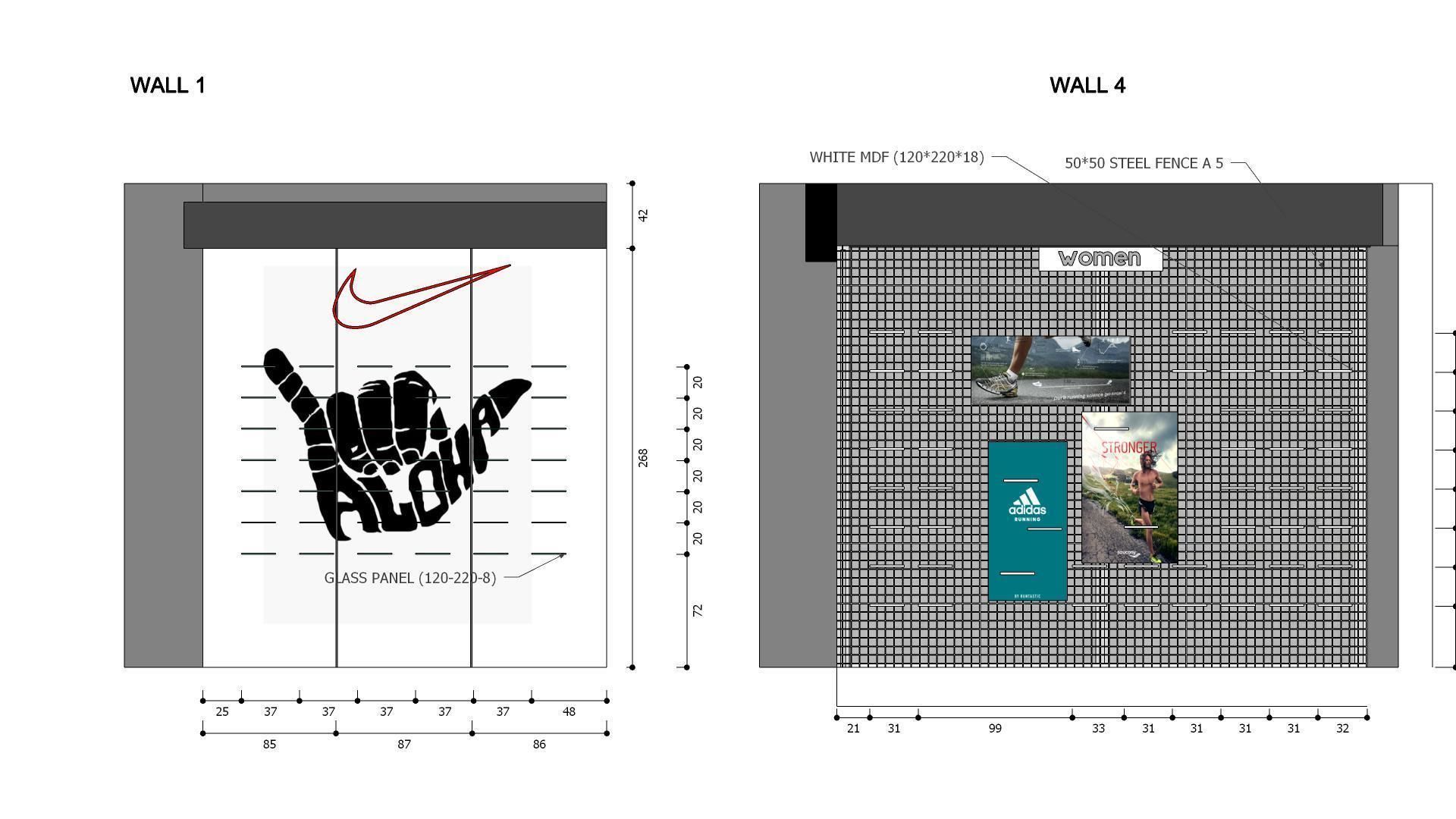 JD SHOES STORE Low-poly 3D model_8