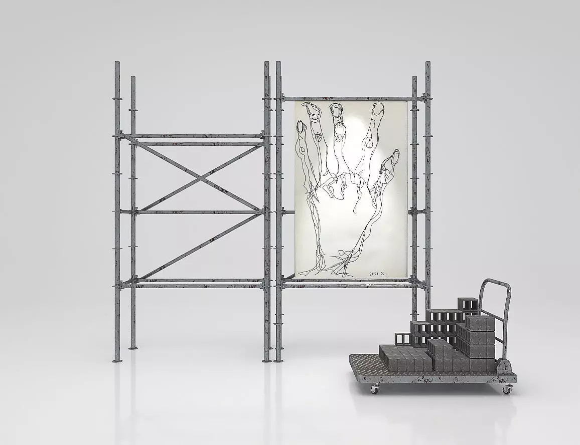 scaffold - scaffolding 3D model_0