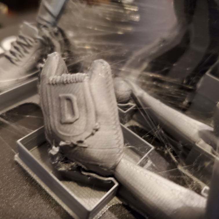 Baseball Girl 3D print model_9