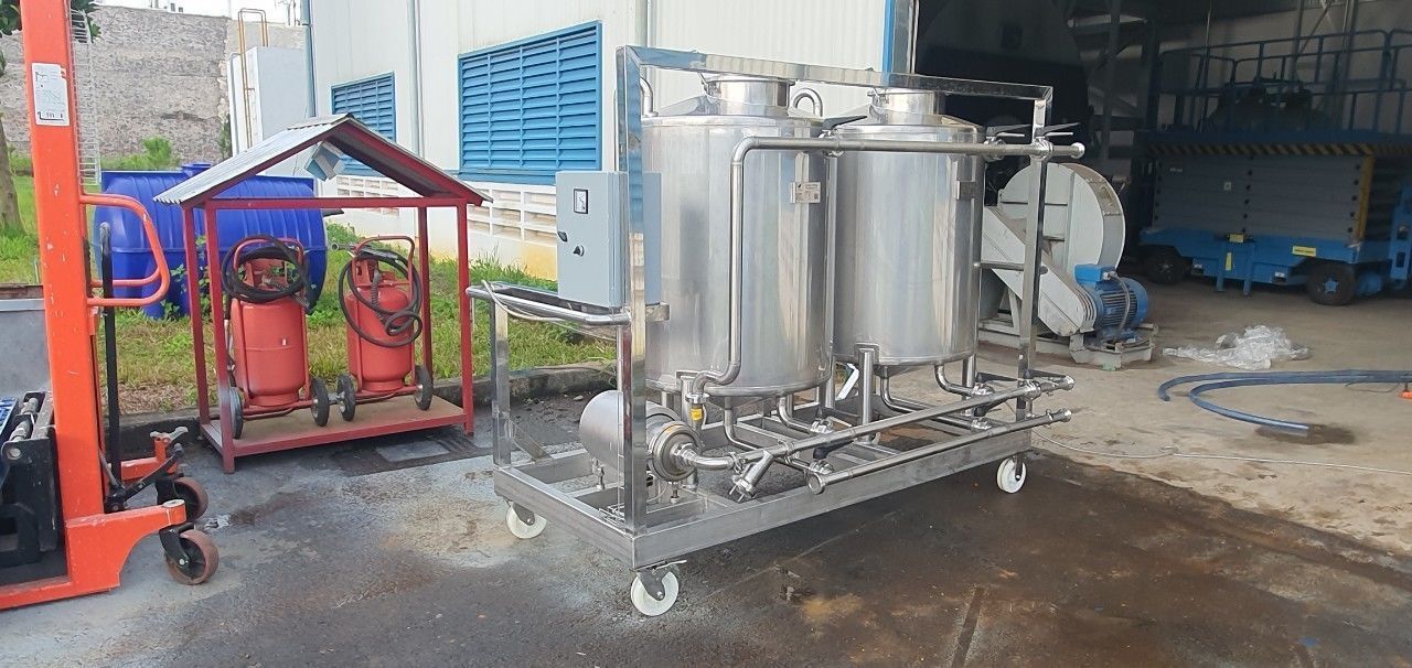 Mobile cip station 3D model_2